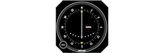 KI 208A VOR/LOC Indicator 
